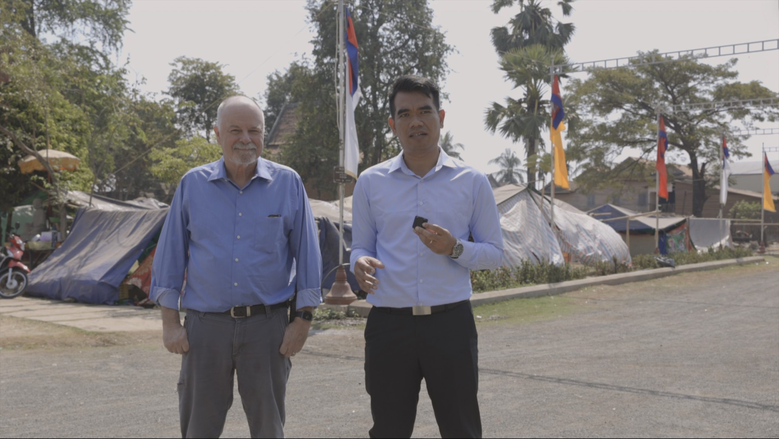 AIM Displace People Camps