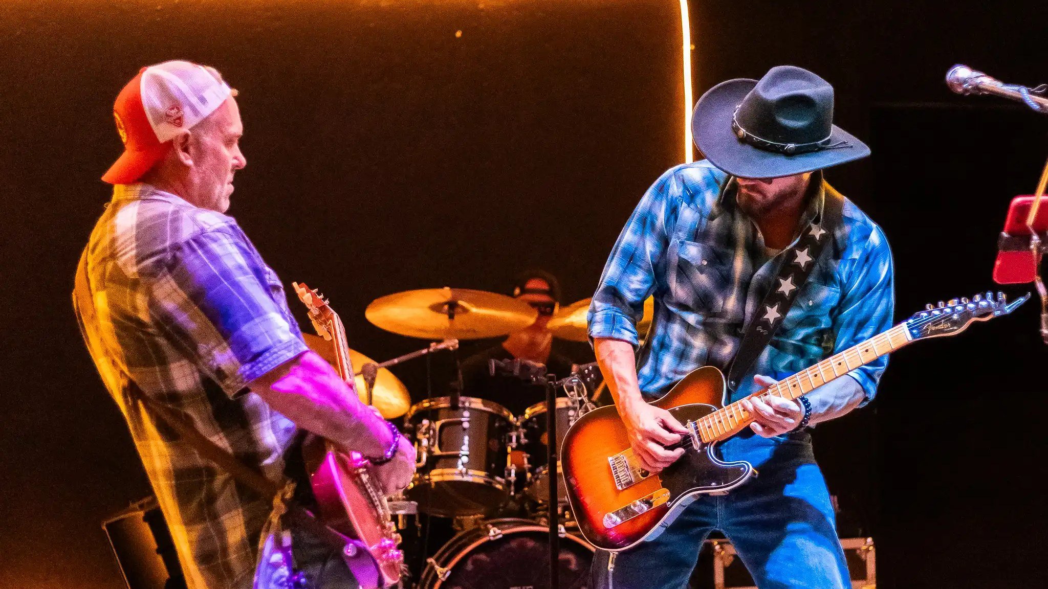 The Thomas James Band performing live